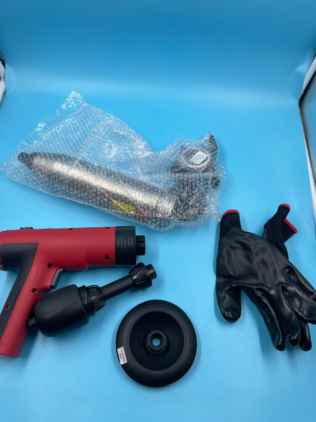 POPULO Émbolo eléctrico para inodoro Swift de alta presión.