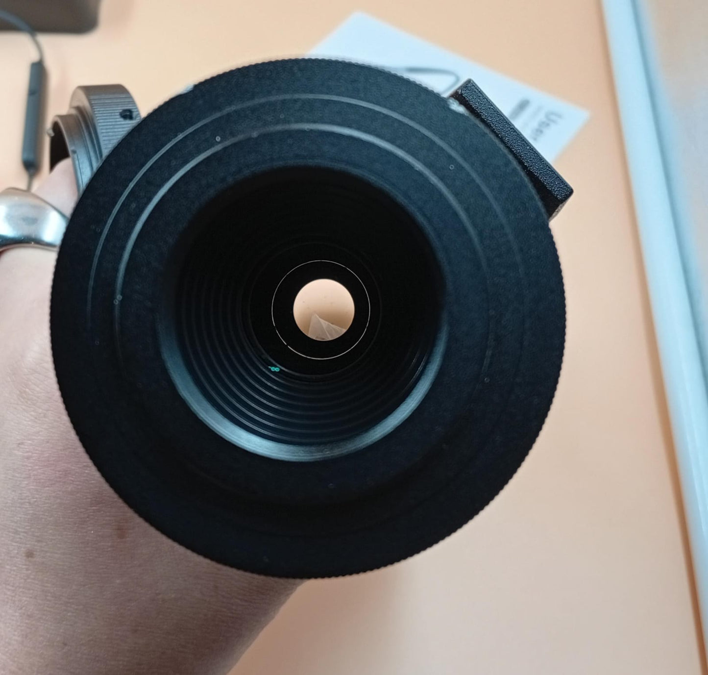 Lente de enfoque manual, 420-800 mm F/8.3-16, (DETALLE).