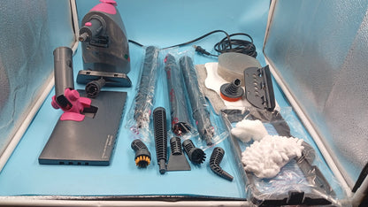 Limpiador a vapor 10 en 1, mopa con puntas intercambiables (USADO)
