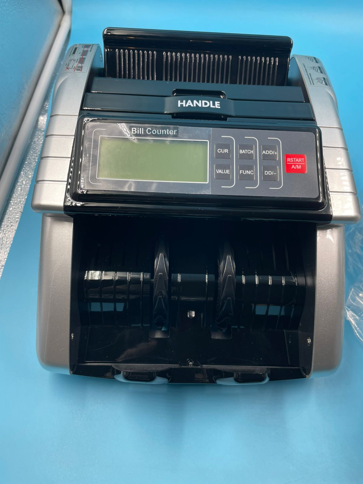 Aneken Máquina de contador de dinero con contador de valor.