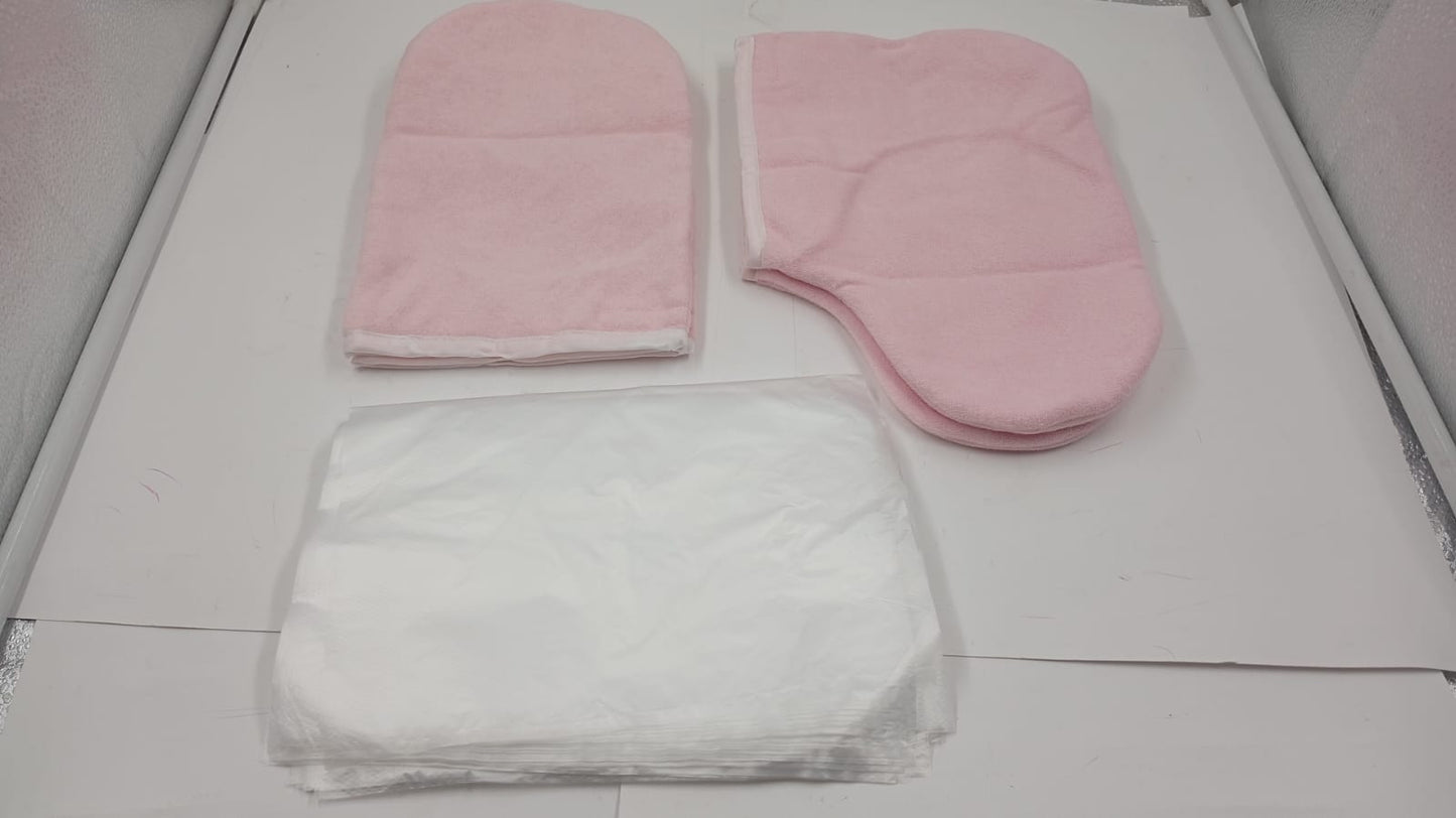 Kit de calentador cera de parafina para manos y pies, (USADO).