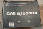 Subwoofer y amplificador para automóvil de 1600 W, luz RGB (USADO)