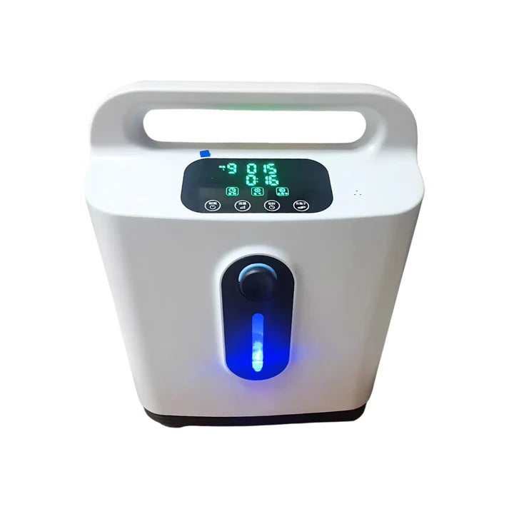 Concentrador de oxígeno de flujo continuo ajustable, DF-011.