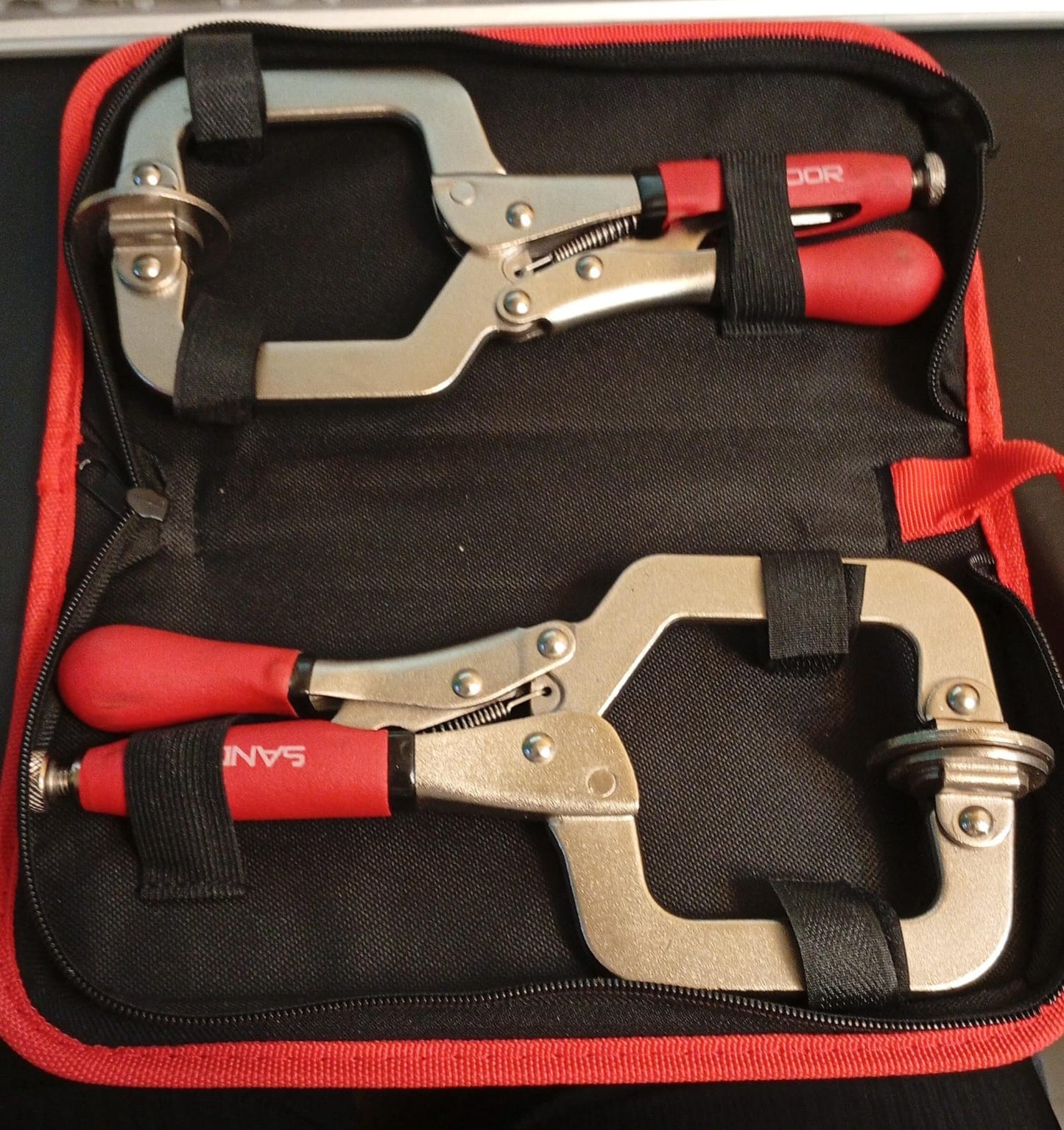 Abrazaderas de metal de 7.62 cm para carpintería, tipo C.(USADAS)