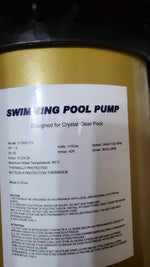 Pureby - Bomba De Piscina De 1.5 Hp, 115V, 42FT, autocebante.