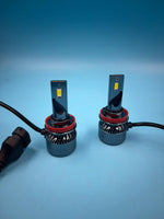 Sistema de iluminación LED para faros delanteros de 2 LED H11