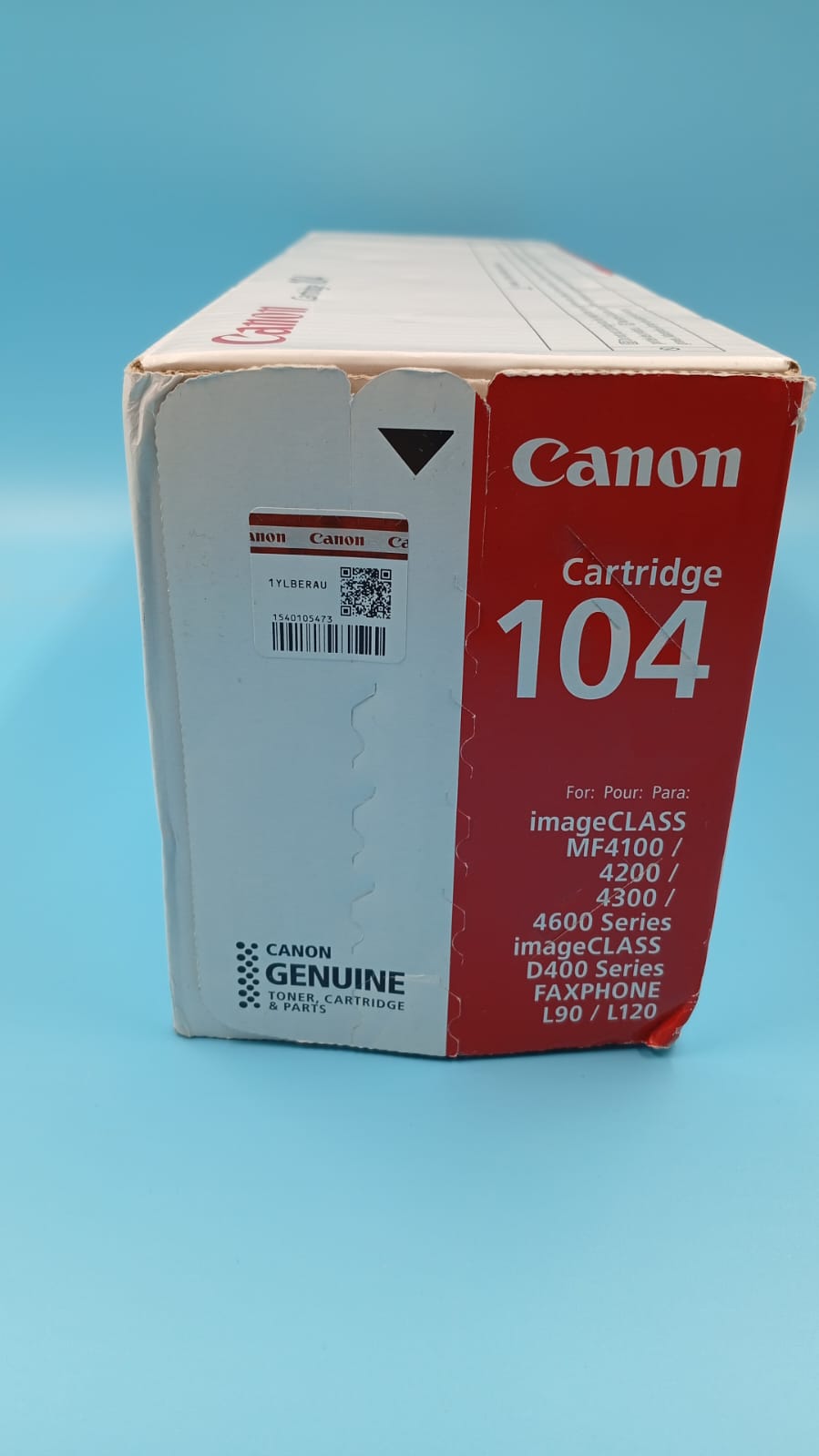 Cartucho Imageclass 104, Negro, CANON, 4600 series, L90, L120.