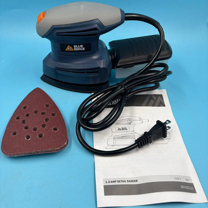 Lijadora Blue Ridge 1.3 Amp + 9 Hojas Lija