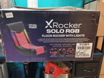 Silla Gamer X Rocker Neomotion Solo RGB Floor Rocker con Luces