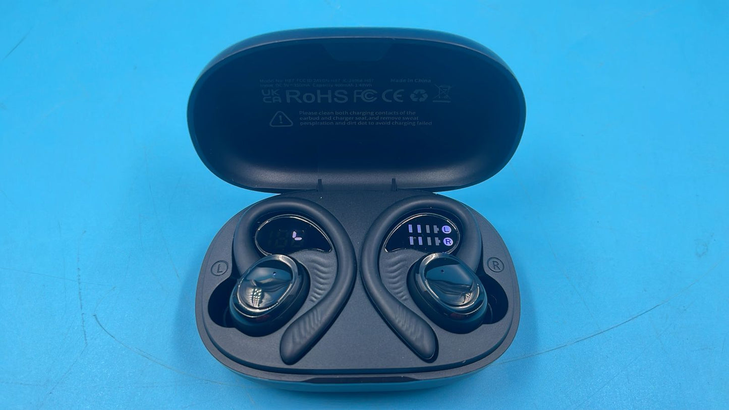 Auriculares inalámbricos Bluetooth con micrófono con cancelación de ruido.(USADOS)