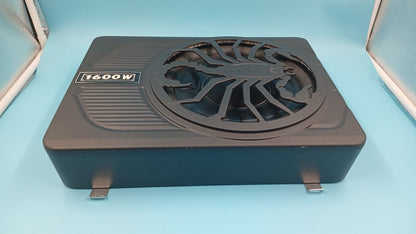 Subwoofer y amplificador para automóvil de 1600 W, luz RGB (USADO)