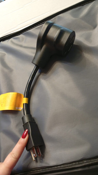Alxum Cargador Tesla de nivel 2, portátil, enchufe NEMA 14-50.(USADO)