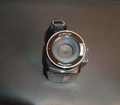 Cámara de video digital 2.7K, 48 MP, zoom digital 16X, panel táctil.
