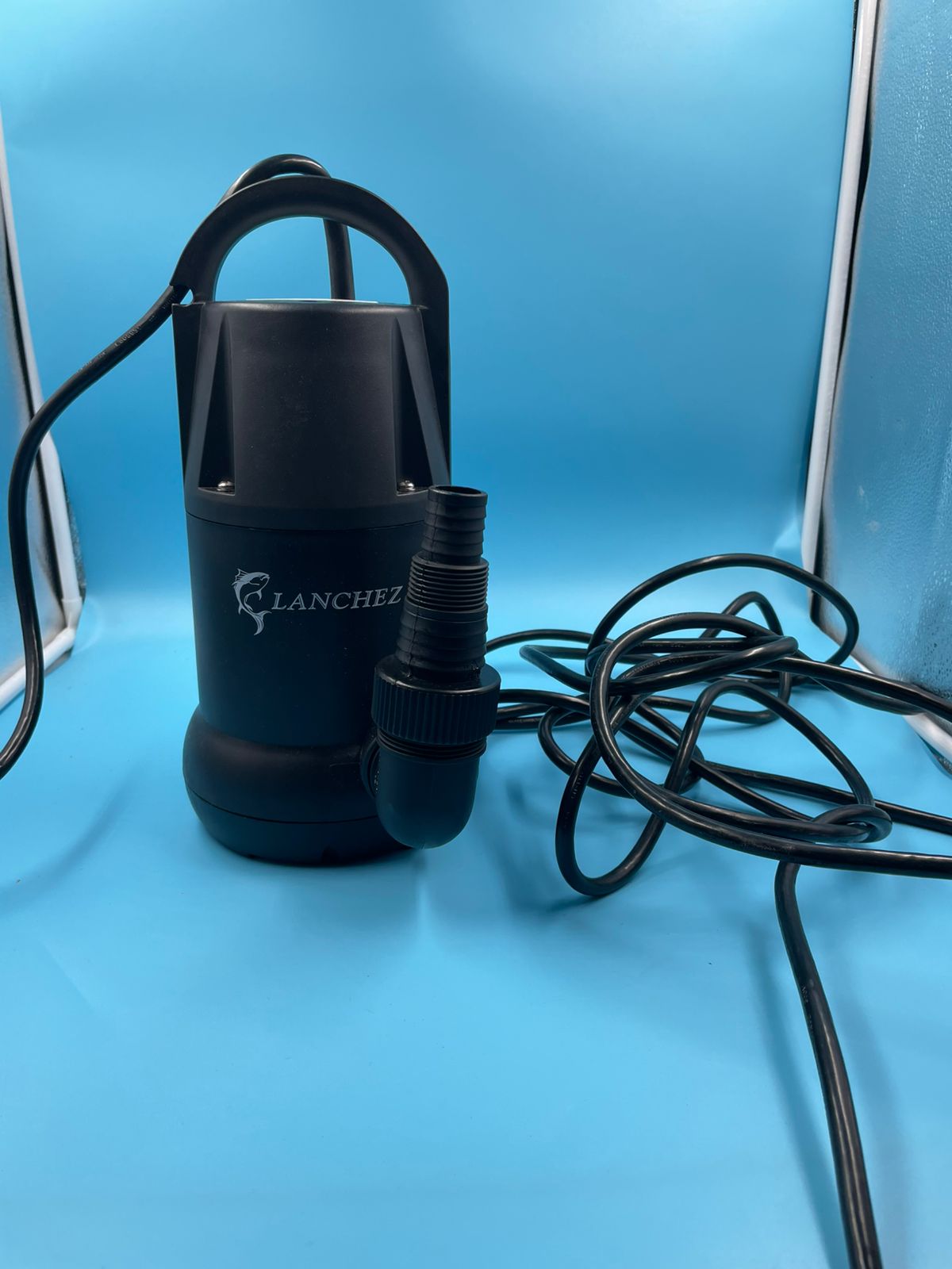 Bomba de sumidero de agua sumergible portátil LANCHEZ 3/4 HP.