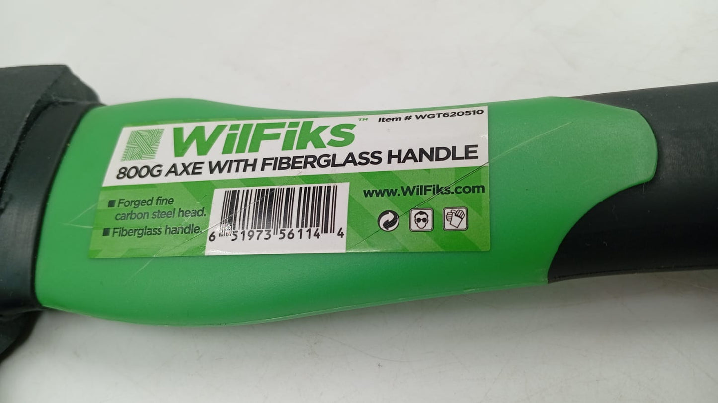 WilFiks Hacha de corte, para división de madera y leñado.