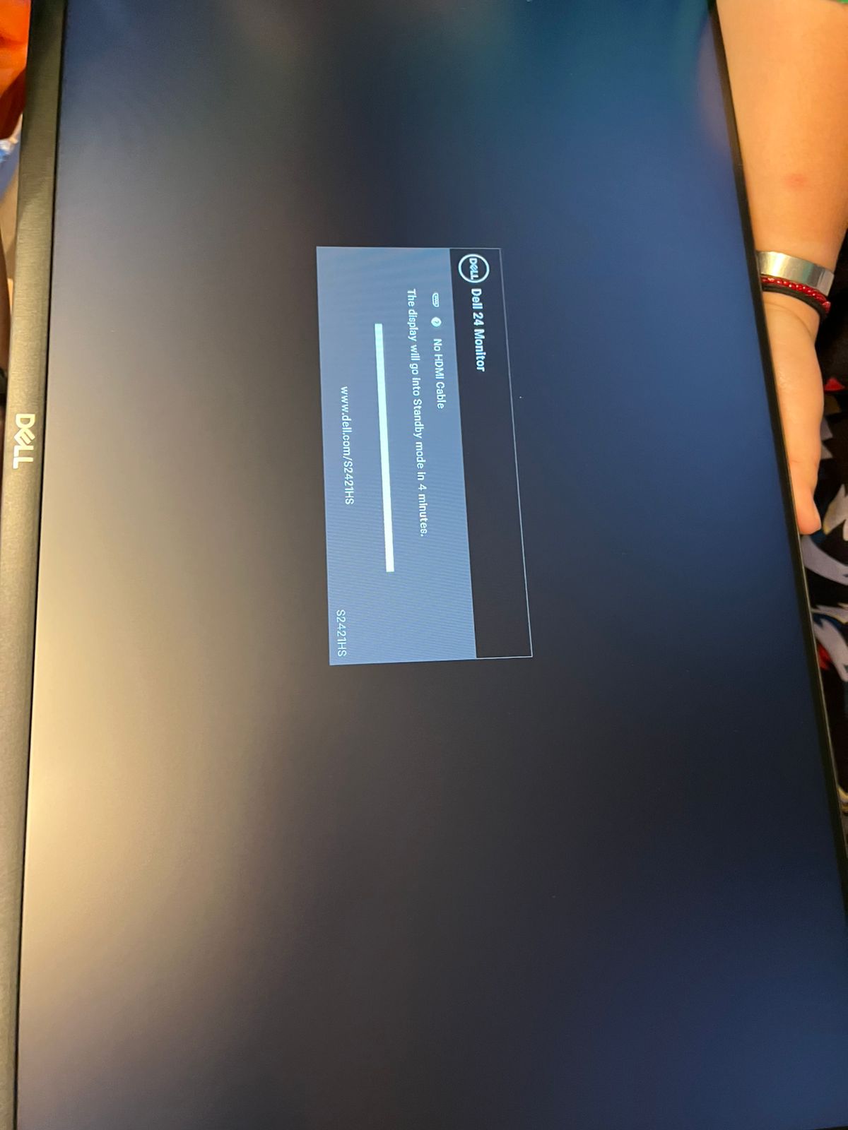 Monitor Full HD 1080p, Dell S2421HS, Bisel Ultrafino, iluminación.