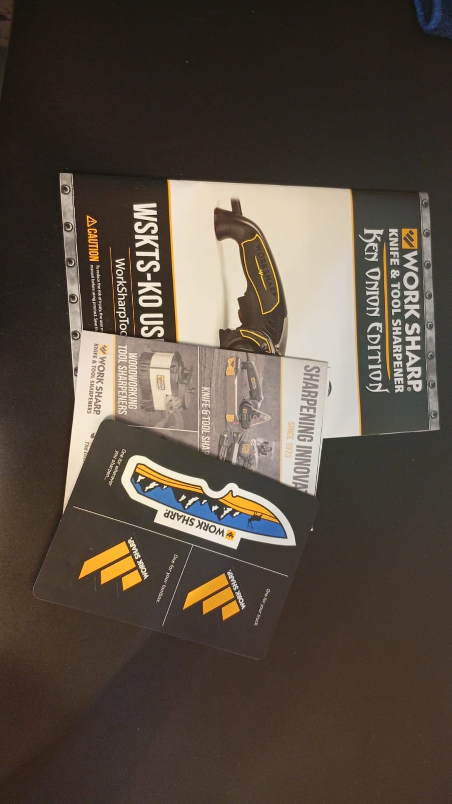 Sistema de afilado de cuchillos, ajustable, Work Sharp Ken Onion.