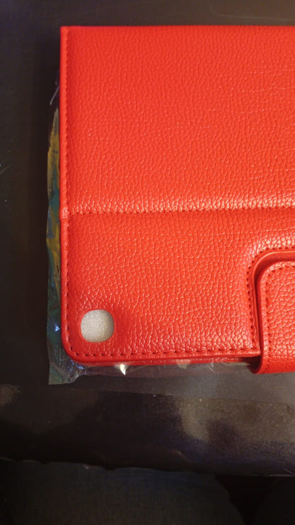 Funda/teclado para Samsung Galaxy Tab A10, T510/T515, piel plegable.
