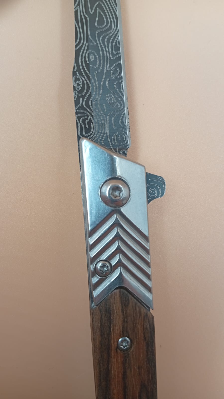 Navaja Tanto con hoja de acero inoxidable, Plegable.