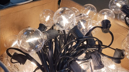 Guirnalda de luces, Sufeimas, solar 30 mts aprox. impermeables IP44.