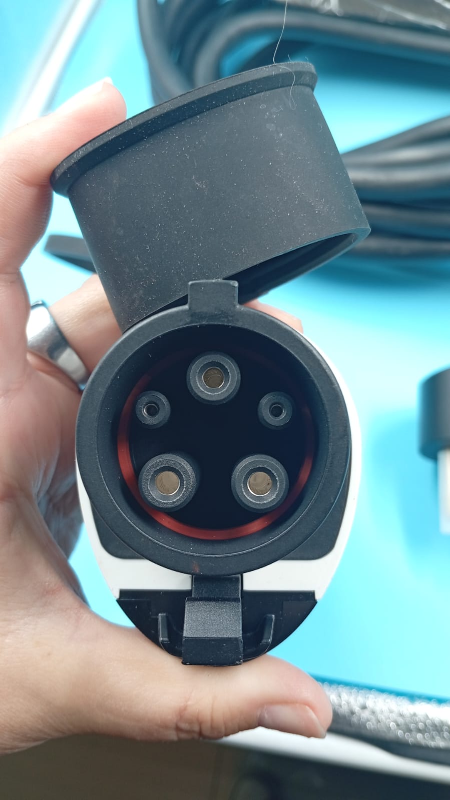 Tyocle Cargador portátil de nivel 2 EV, NEMA 14-50, (USADO).