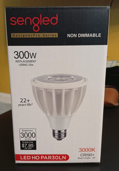 Luz LED Sengled regulables de 300 W, 3000lm, angulo 25grd