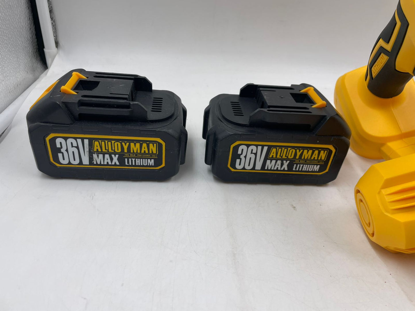 Alloyman Soplador de hojas inalámbrico para batería Dewalt.
