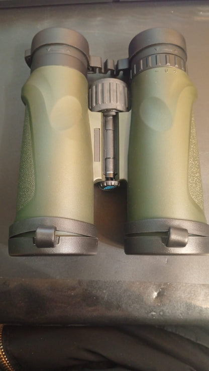 Binoculares HD de 10 x 42, de alta potencia, lente BAK-4 FMC.