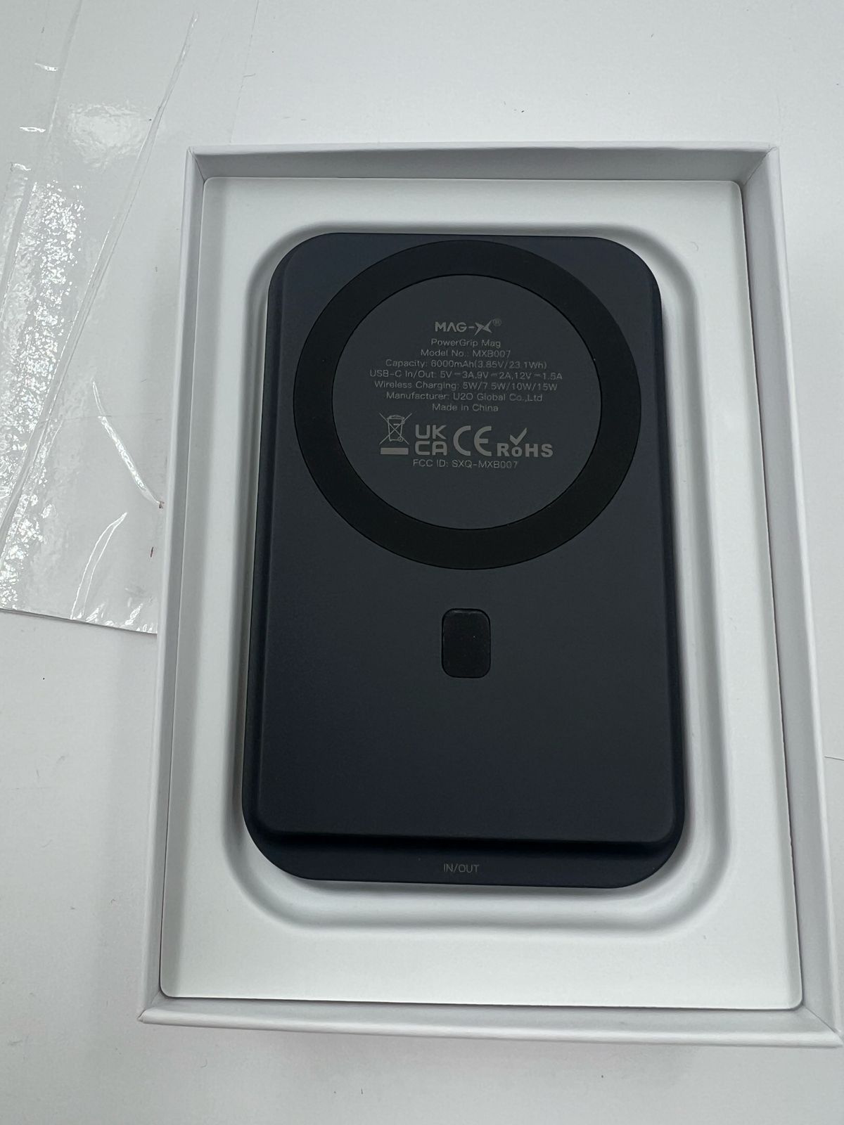 Banco de energía inalámbrico magnético iWALK