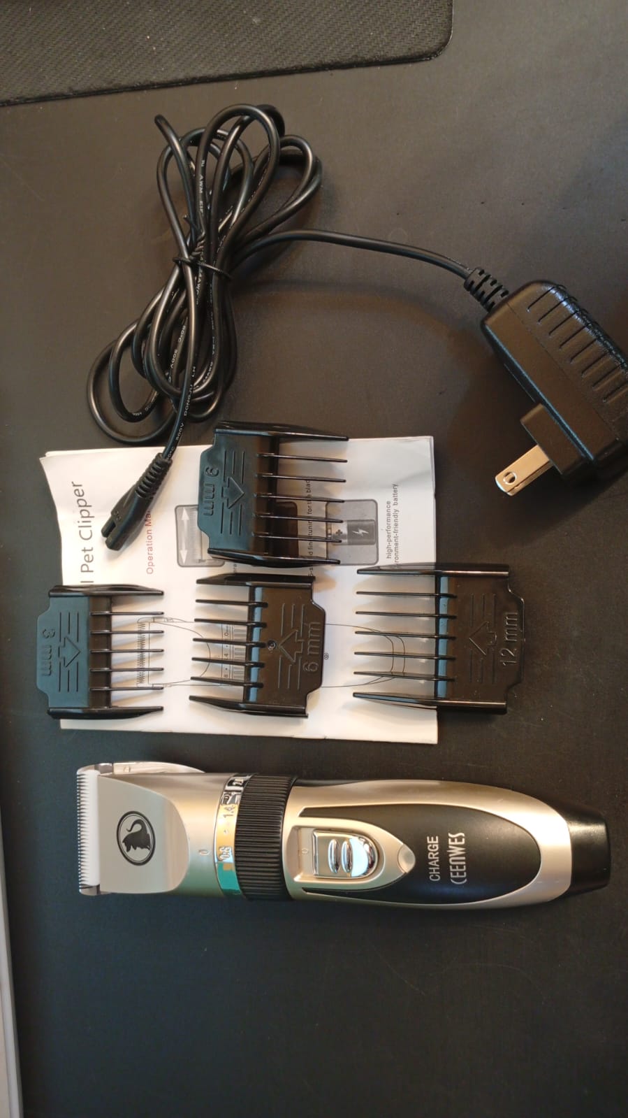 Cortapelos para perros Ceenwes, recargable, inalámbrico, (USADA).