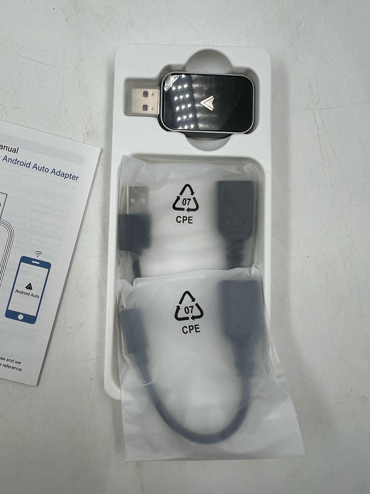 Adaptador inalámbrico Android Auto para Android