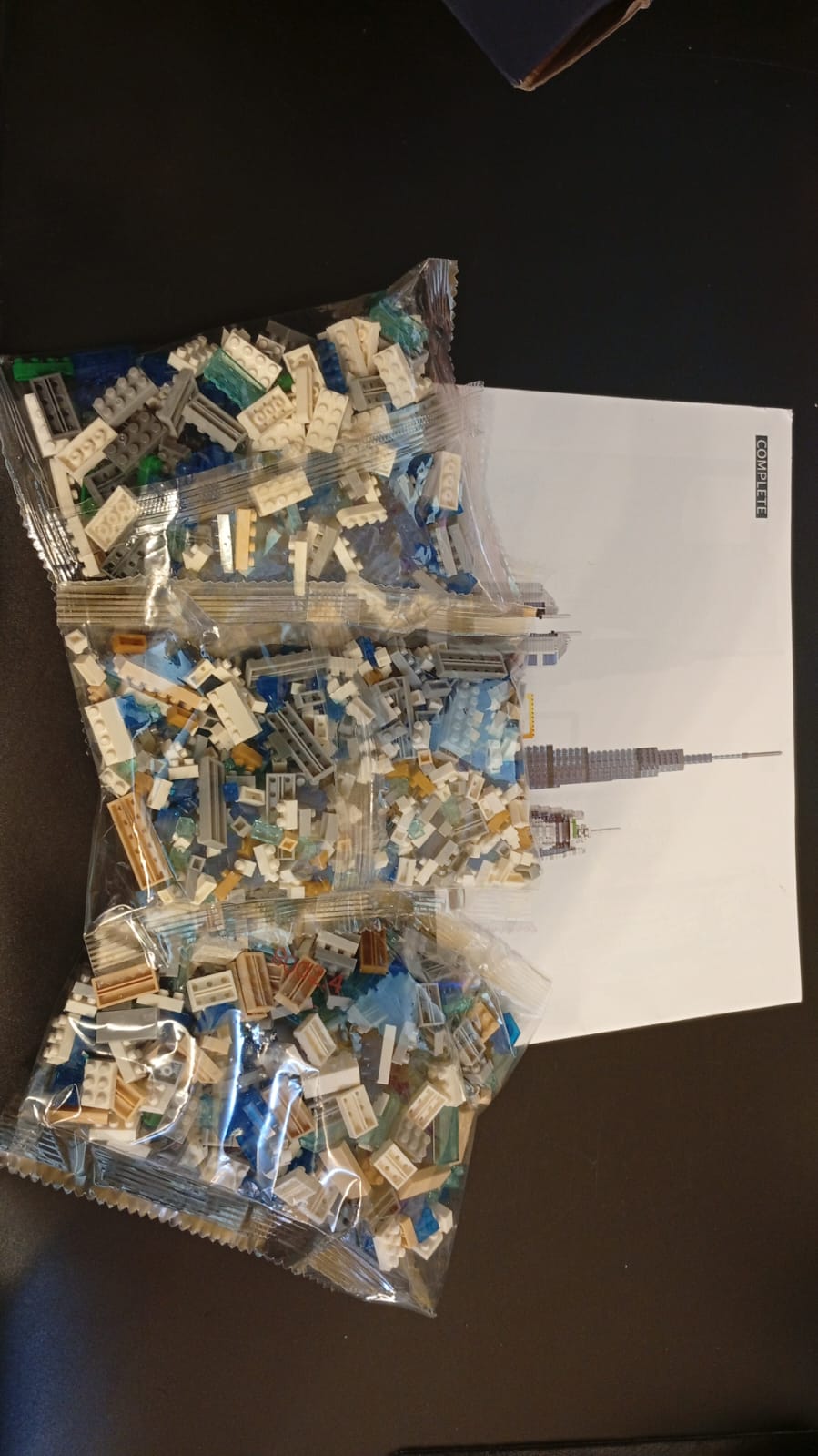 Juego de micro bloques de construcción, Dubai Skyline, 14 años.