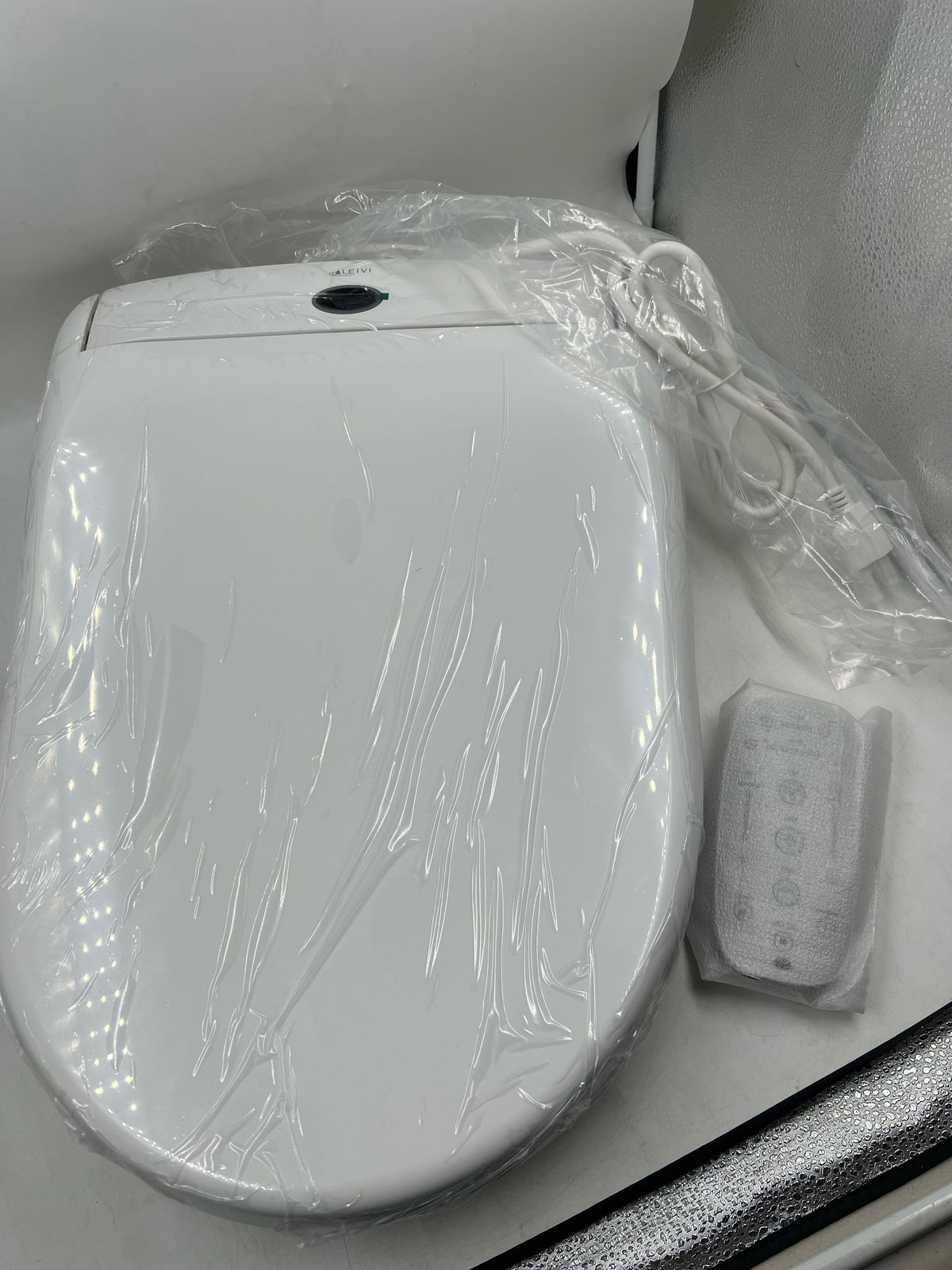 LEIVI - Asiento de inodoro con bidé eléctrico inteligente