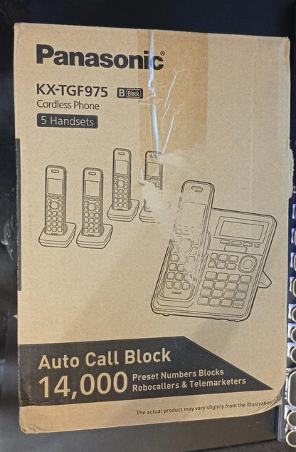 Teléfonos inalámbricos Panasonic KX-TGF975B, Bloqueo Llamadas.