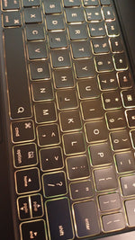 Funda con teclado táctil con trackpad para iPad Air, (USADO).
