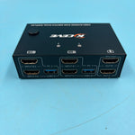 KVM Switch Dual Monitor 4K60Hz USB3.0 Conmutador