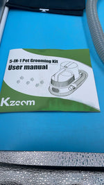 Kzoom Aspiradora  Kit de Aseo para Mascotas.(DETALLE)