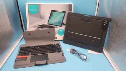 Funda con teclado para iPad Air de 13" e iPad Pro de 12.9" NILLKIN CAJA ABIERTA