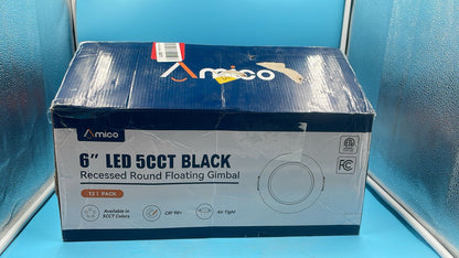 Paquete De 12 Unidades De Luces LED Amico 5CCT
