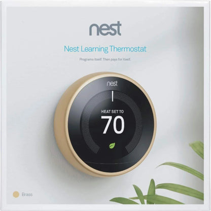 Termostato de aprendizaje Google Nest, T3007ES (USADO).