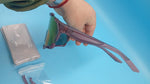 Gafas de sol deportivas, protección UV400, Ambeye, con estuche.