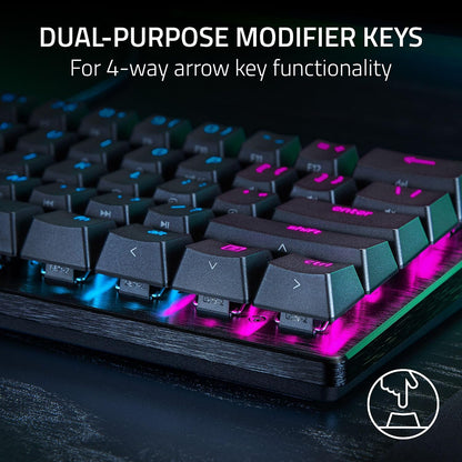 Teclado Razer Huntsman V3 Pro Mini, Gaming Óptico Analógico
