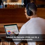 Auriculares Sony WH-1000XM5SA, Sensor táctil, Alexa (USADOS).