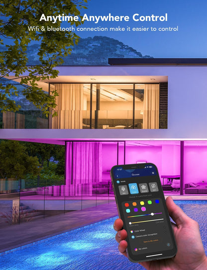 Bombillas inteligentes Govee H6010, regulables BR30, WiFi y Bluetooth