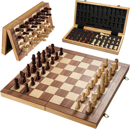 Juego de Tablero de Ajedrez Magnético Para Adultos y Niños.