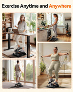 Mini escaladora con bandas de resistencia Niceday Steppers