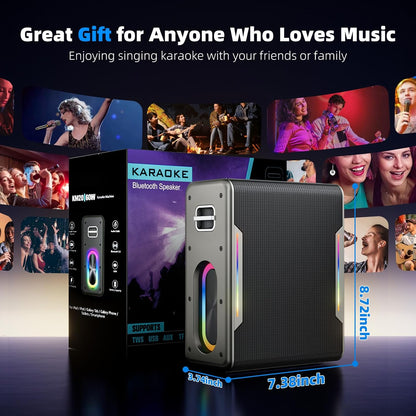 Máquina De Karaoke Bluetooth Myscenetang Km20.