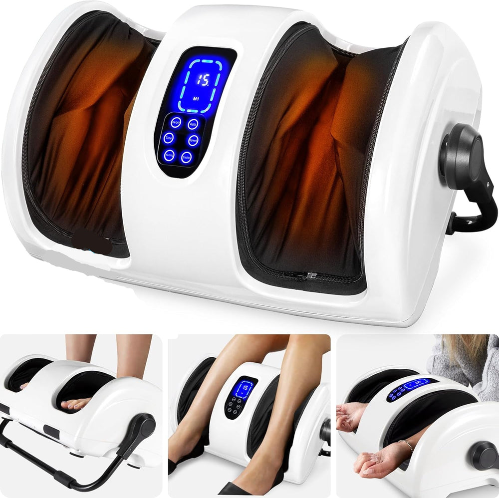 Masajeador de pies Shiatsu, BCP, amasamiento profundo (USADO) BLANCO