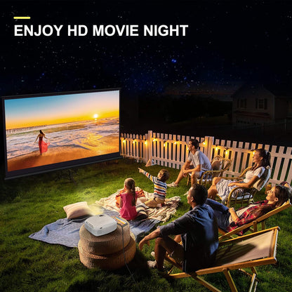 Proyector WiFi Bluetooth 7500L Full HD 1080P Proyector XOPPOX