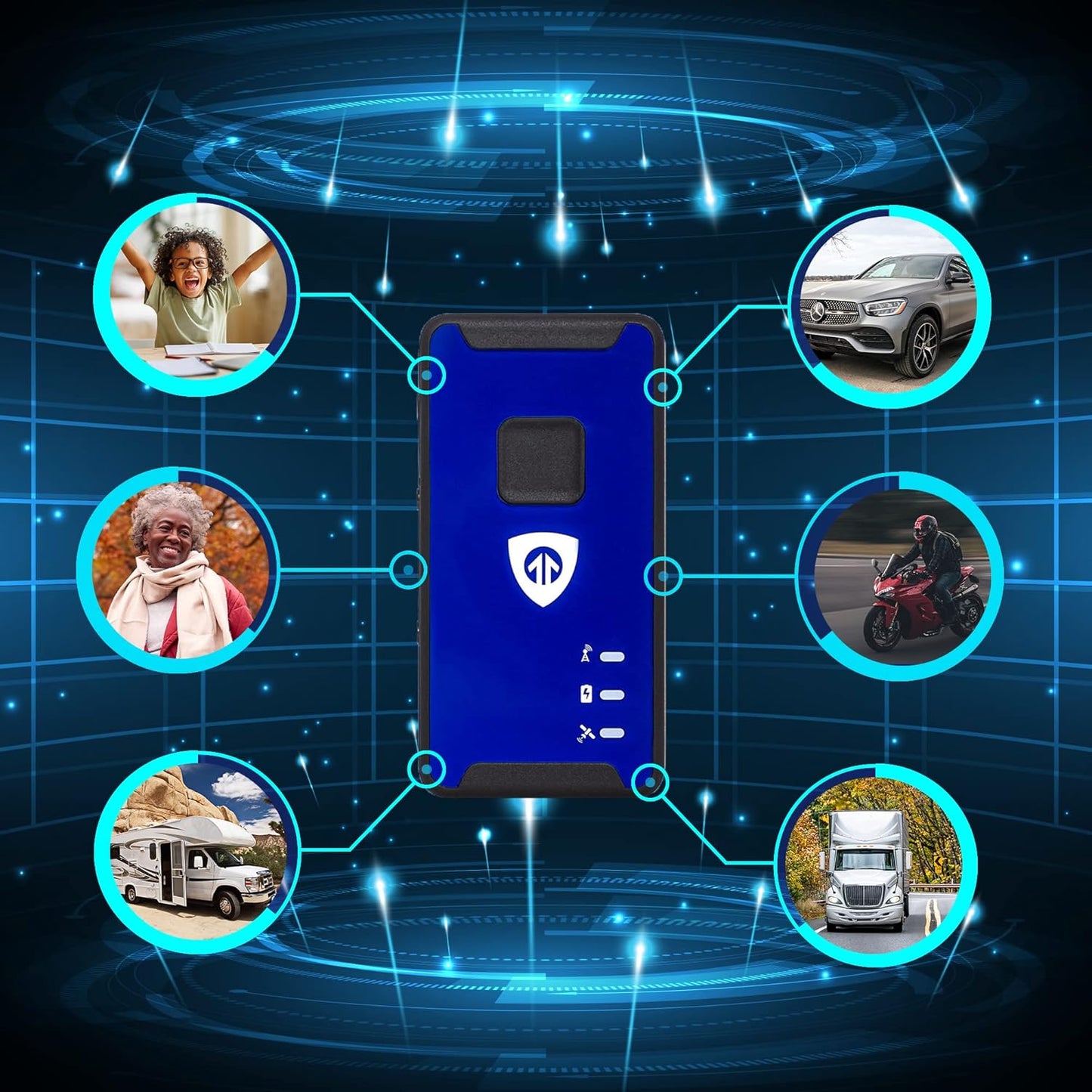 Rastreador GPS para vehículos Brickhouse Security Spark Nano 7